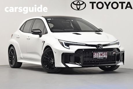White 2024 Toyota GR Corolla Hatchback GTS