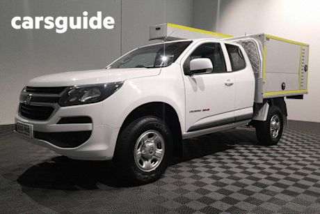 White 2019 Holden Colorado Space Cab Chassis LS (4X4) (5YR)