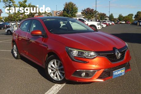 Red 2017 Renault Megane Hatchback ZEN