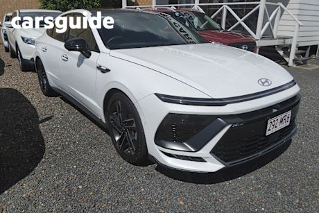White 2024 Hyundai Sonata Sedan N Line