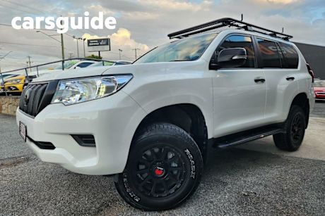White 2020 Toyota Landcruiser Prado Wagon GX 7 Seat (4X4)