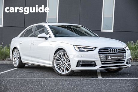 White 2018 Audi A4 Sedan 1.4 Tfsi S Tronic S Line