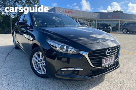 Black 2017 Mazda 3 Hatchback Touring