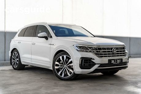 White 2020 Volkswagen Touareg Wagon V8 TDI R-Line