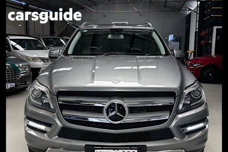 Silver 2014 Mercedes-Benz GL350 Wagon Bluetec