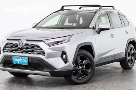 Silver 2020 Toyota RAV4 Wagon Cruiser (2WD) Hybrid