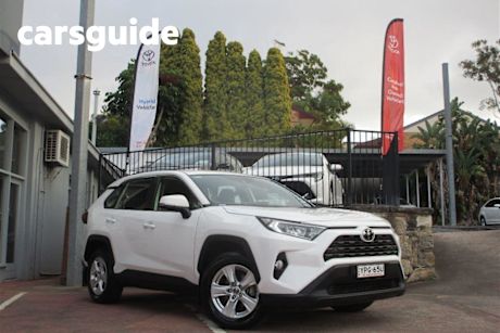 White 2019 Toyota RAV4 Wagon GX (2WD)