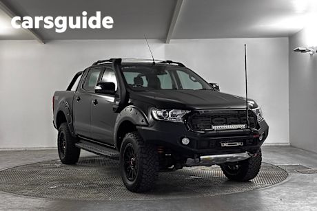Black 2017 Ford Ranger Dual Cab Utility FX4 Special Edition