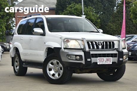 White 2006 Toyota Landcruiser Prado Wagon GX Limited
