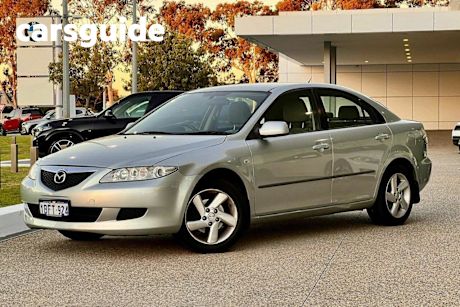 Silver 2002 Mazda 6 Wagon Classic