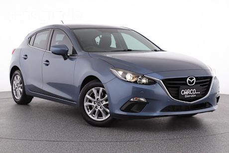 Blue 2014 Mazda 3 Hatchback Maxx