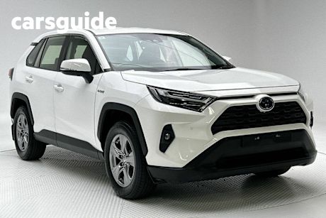 White 2022 Toyota RAV4 Wagon GX (2WD) Hybrid