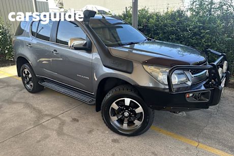 Grey 2016 Holden Colorado 7 Wagon Trailblazer (4X4)