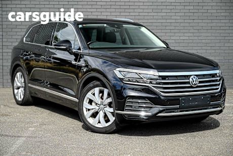 Black 2020 Volkswagen Touareg Wagon 190TDI Premium