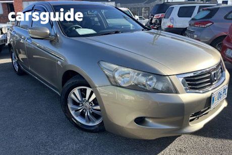 Gold 2008 Honda Accord Sedan