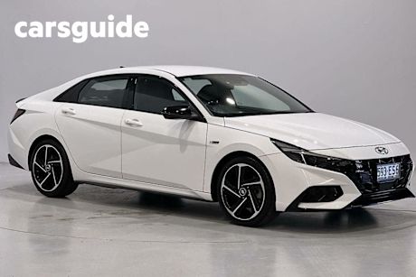 White 2022 Hyundai I30 Sedan N Line