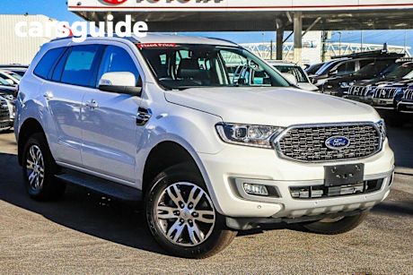 White 2021 Ford Everest Wagon Trend (rwd)