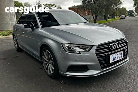 Silver 2018 Audi A3 Sedan 1.4 Tfsi COD Black Edition