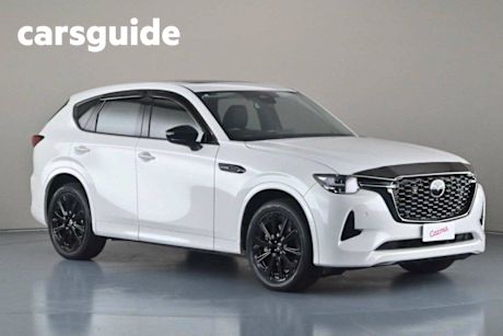 White 2023 Mazda CX-60 Wagon G40E GT Hybrid