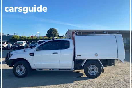 White 2019 Ford Ranger Super Cab Chassis XL 3.2 (4X4)
