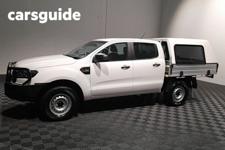 White 2019 Ford Ranger Double Cab Chassis XL 3.2 (4X4)