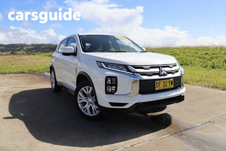 White 2023 Mitsubishi ASX Wagon ES (2WD)