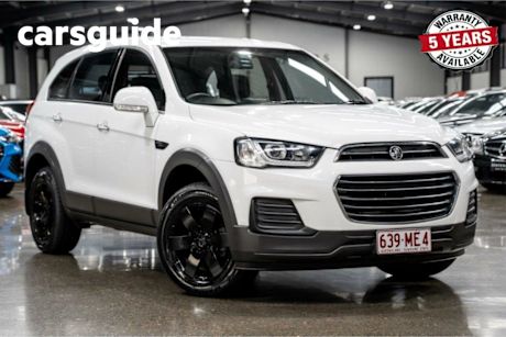White 2016 Holden Captiva Wagon 5 LS (fwd)