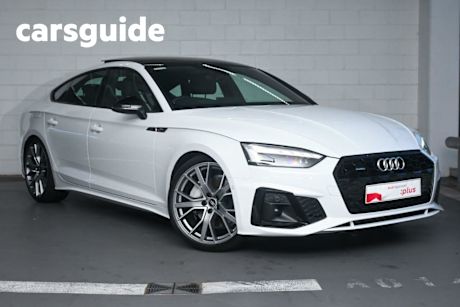 White 2023 Audi A5 Sportback 45 Tfsi Quattro S Line Mhev