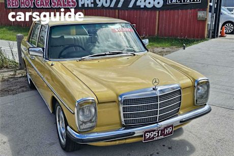 Yellow 1976 Mercedes-Benz 240D OtherCar