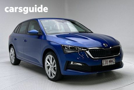 Blue 2023 Skoda Scala Hatchback Ambition 85TSI