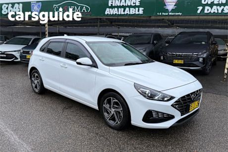 White 2021 Hyundai I30 Hatchback
