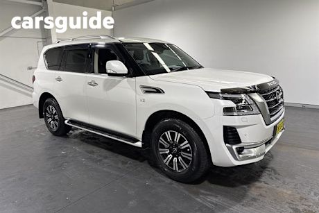 White 2024 Nissan Patrol Wagon TI-L (4X4)