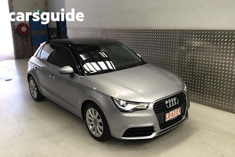 Silver 2014 Audi A1 Hatchback Sportback 1.4 Tfsi Attraction