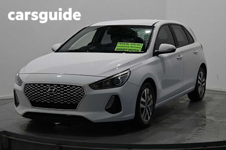 White 2017 Hyundai I30 Hatchback Active