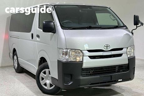 Silver 2019 Toyota Hiace Commercial DX