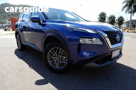 Blue 2024 Nissan X-Trail Wagon ST (2WD)