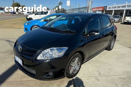 Black 2010 Toyota Corolla Hatchback Ascent