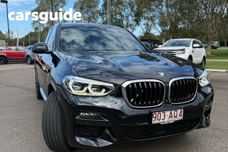 Black 2020 BMW X3 Wagon Xdrive30I M Sport
