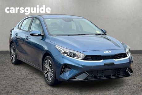 Blue 2024 Kia Cerato Sedan Sport Safety Pack