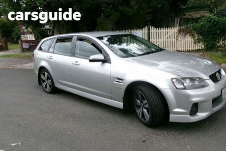 Silver 2011 Holden Commodore Sportswagon SV6
