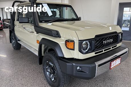 Brown 2024 Toyota Landcruiser 70 Series Double Cab Chassis LC79 GXL