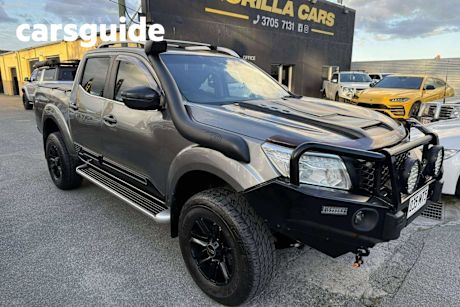 Grey 2015 Nissan Navara Ute Tray ST-X (4x4) NP300 D23