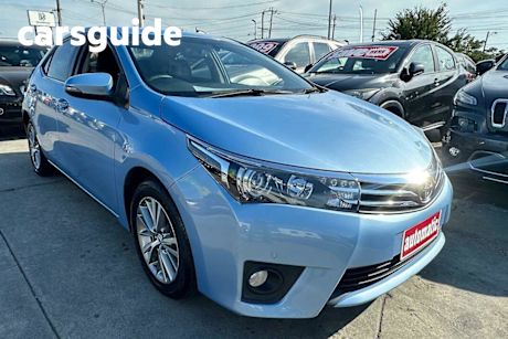 Blue 2013 Toyota Corolla Sedan ZR S-CVT