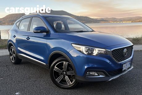 Blue 2021 MG ZS Wagon Essence