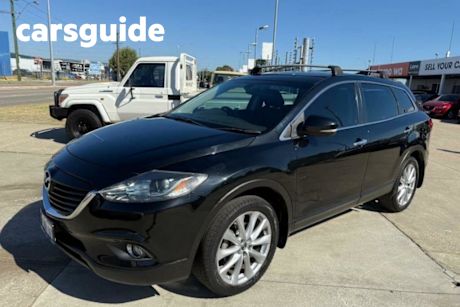 Black 2015 Mazda CX-9 Wagon Luxury (fwd)