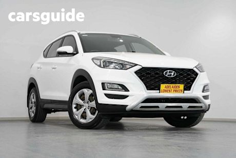 White 2018 Hyundai Tucson Wagon GO Crdi (awd)