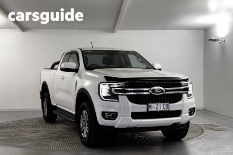 White 2024 Ford Ranger Super Cab Utility XLT 2.0 (4X4)