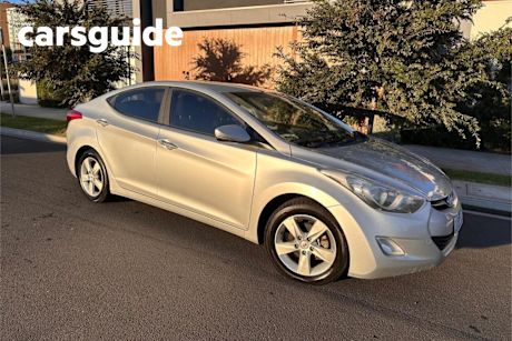 Silver 2012 Hyundai Elantra Sedan Elite