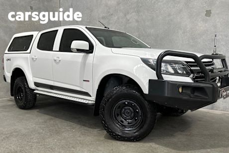 White 2017 Holden Colorado Crew Cab Pickup LS (4X4)