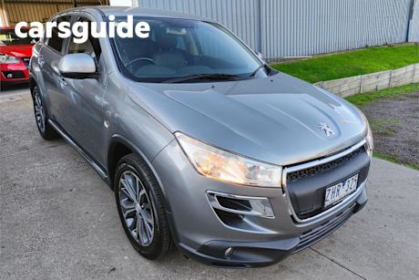 Grey 2012 Peugeot 4008 Wagon Active (4X2)